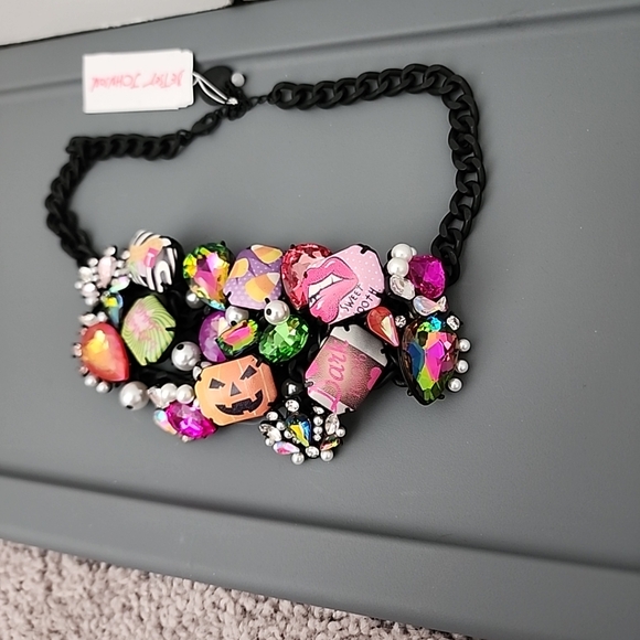Halloween Betsey Johnson Statement Necklace - Picture 5 of 7